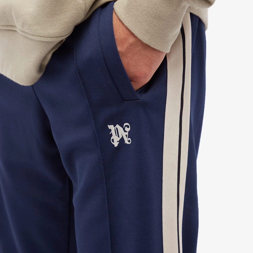 Palm Angels Men's Monogram Track Pants Navy